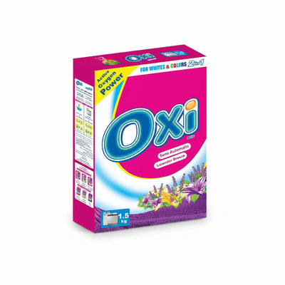 Oxi powder detergent with Lavender Breeze Semi-Automatic Laundry 1.5kg