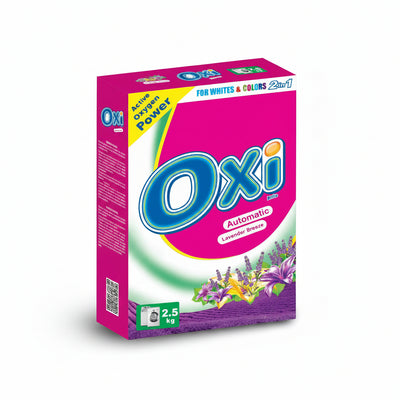 Oxi powder detergent with Lavender Breeze Automatic Laundry 2.5kg