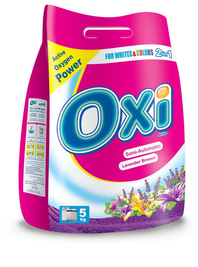 Oxi powder detergent with Lavender Breeze Semi-Automatic Laundry 5 kg