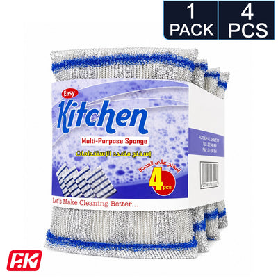 Easy Kitchen Multi-Purpose Sponge (4pcs)