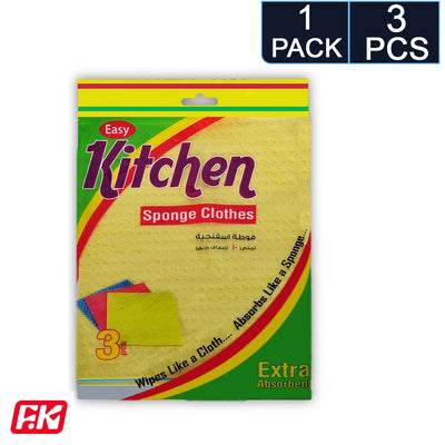 Easy Kitchen Sponge Towel 3pcs