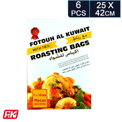 Easy Kitchen Roasting Bags 25 x 42 inch (5+1 pieces)