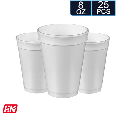 Easy Kitchen Foam Cup 8OZ (25 Pcs)