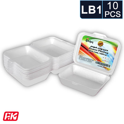 Easy Kitchen Foam containers LB1 (10 Pcs)