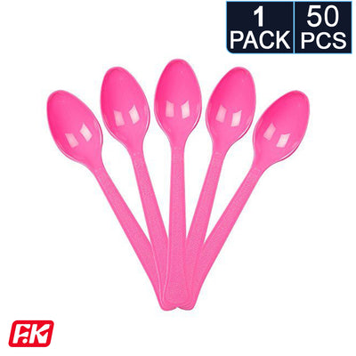 Easy Kitchen Colored spoons (50 Pcs)