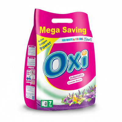 Oxi powder detergent with Lavender Breeze Automatic Laundry 7 kg