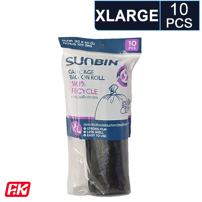 Sunbin Roll Garbage Bags (10 Bags) (XL) by Easy Kitchen