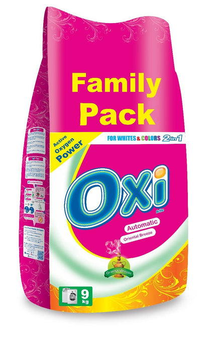 Oxi powder detergent with Oriental Breeze Automatic Laundry 9 kg