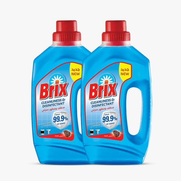 Brix Cleanliness & Disinfectant 730ml (Pine) Concentrated Formula  × 2