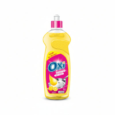Oxi Dishwashing Liquid 600gm Yellow Lemon