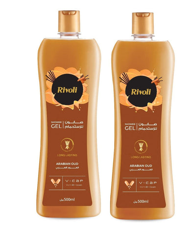 Rivoli Shower Gel Oud 500ml *2