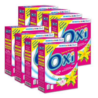 Oxi powder detergent Top Load with Spring Breeze 120g * 8